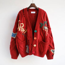 Load image into Gallery viewer, 2021 Autumn Winter Women Cardigan Warm Knitted Sweater Jacket