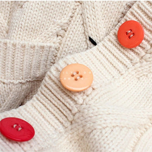 Autumn Winter Women Cardigan Warm Knitted Sweater Jacket