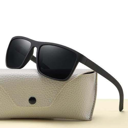 Higodoy Vintage Sports Style Polarized Sunglasses Men Black Driving Square Sunglass Shades for Women Luxury Brand Sun Glasses